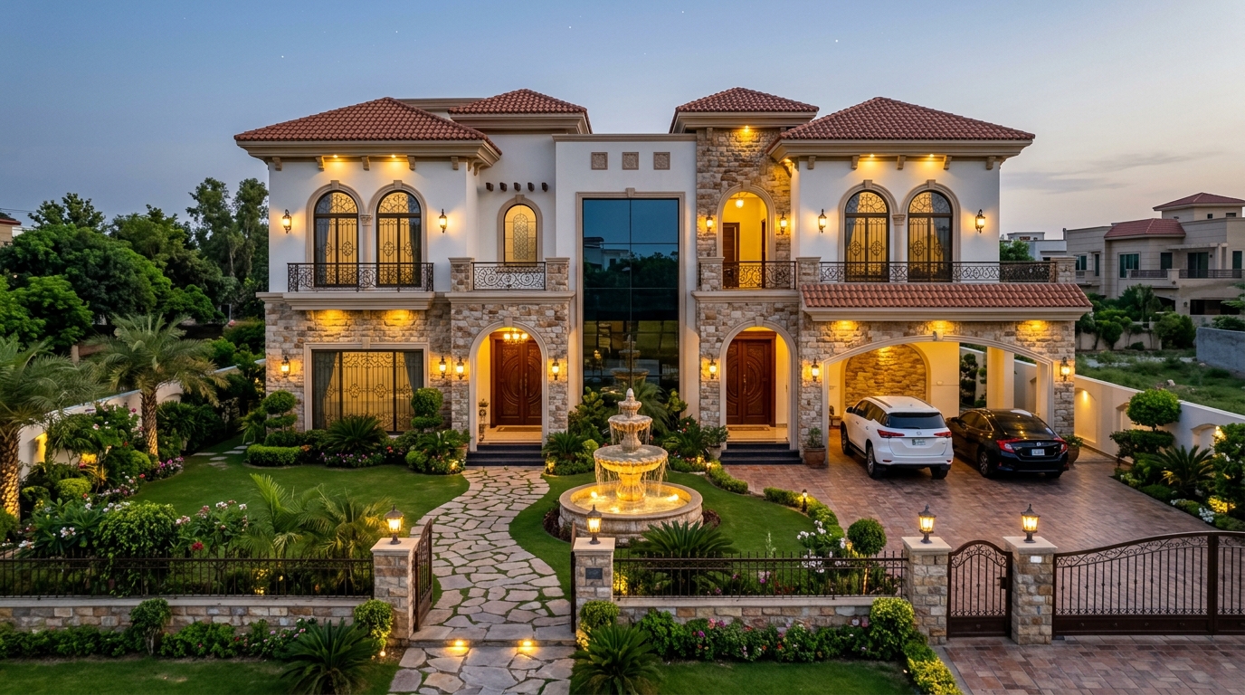 1 Kanal Luxury Designer Villa — Cantt Sialkot